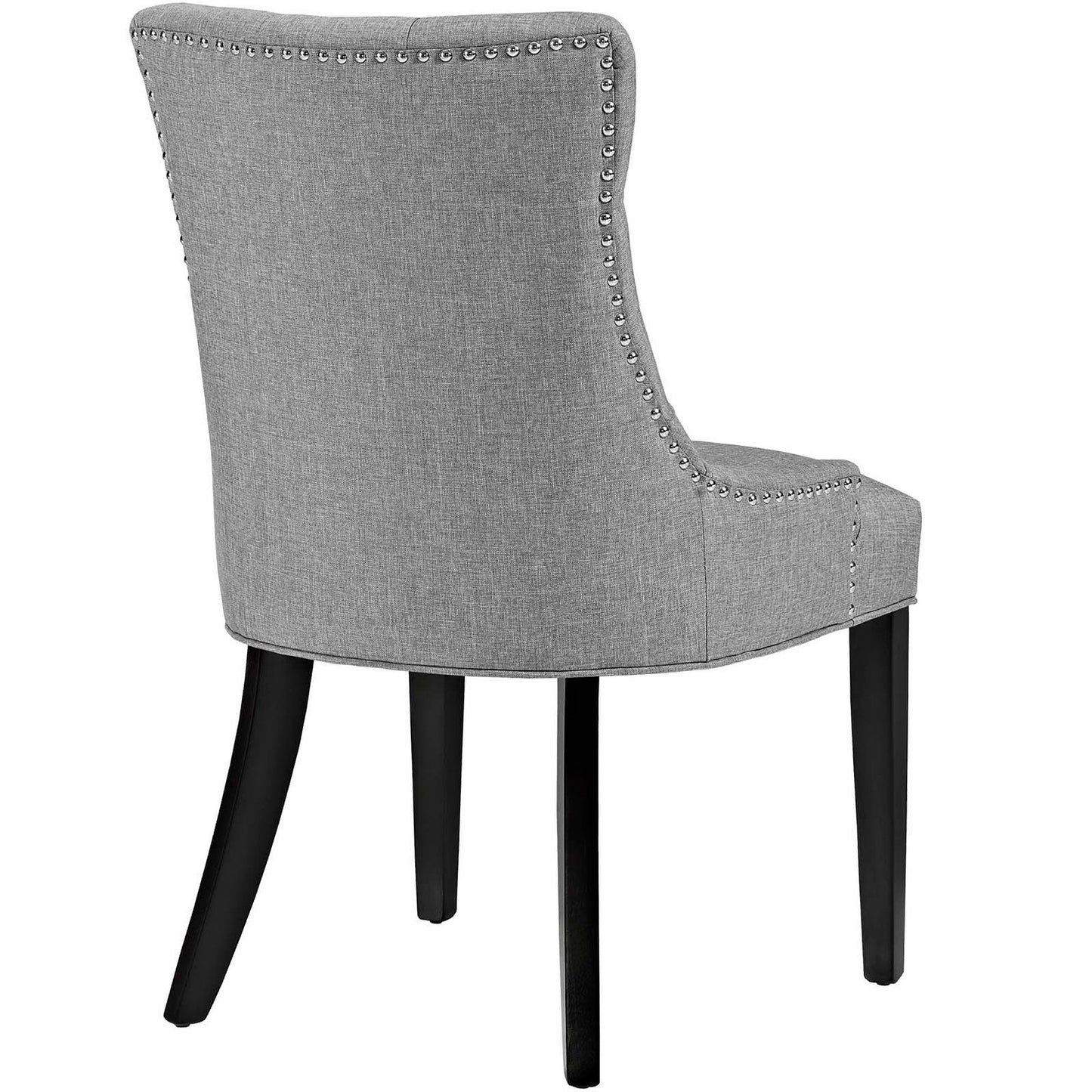 Modway - Regent Tufted Fabric Dining Chair by Modway  Bar and Dining Dining Chairs Gray - EEI-2223-LGR