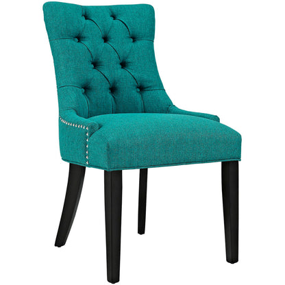 Modway - Regent Tufted Fabric Dining Chair by Modway  Bar and Dining Dining Chairs Blue - EEI-2223-TEA