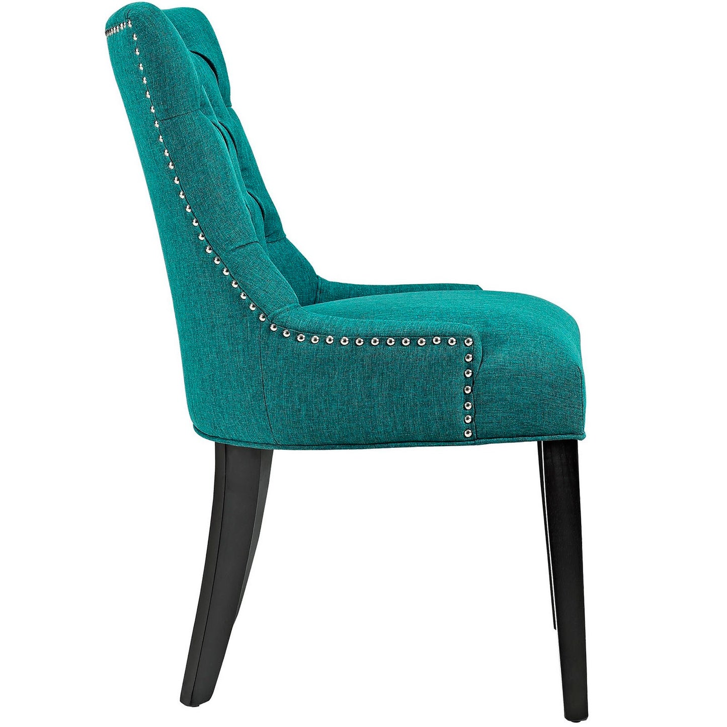 Modway - Regent Tufted Fabric Dining Chair by Modway  Bar and Dining Dining Chairs Blue - EEI-2223-TEA