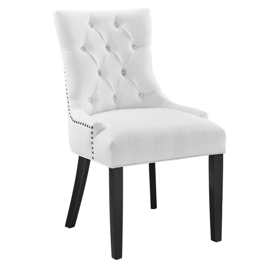 Modway - Regent Tufted Fabric Dining Chair by Modway  Bar and Dining Dining Chairs White - EEI-2223-WHI