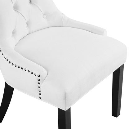 Modway - Regent Tufted Fabric Dining Chair by Modway  Bar and Dining Dining Chairs White - EEI-2223-WHI