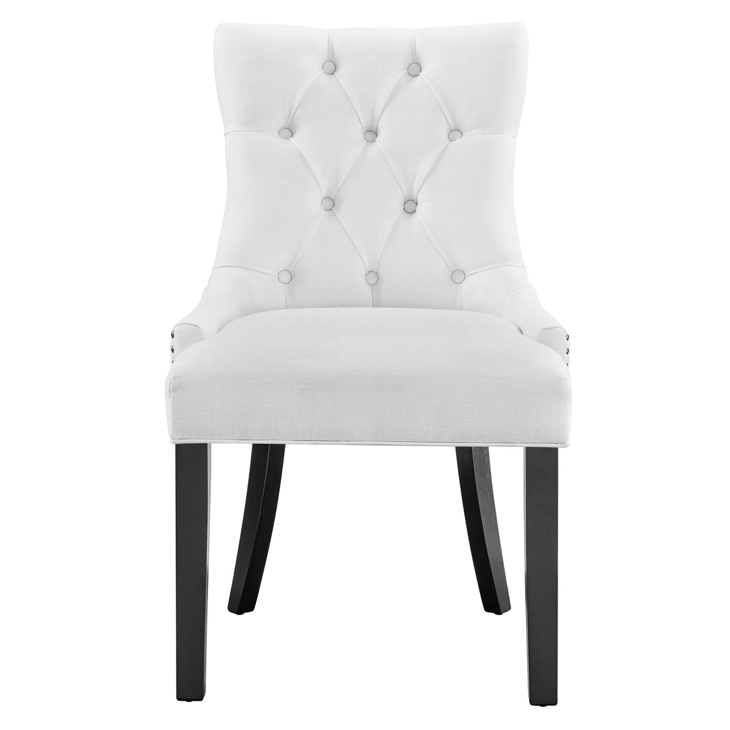 Modway - Regent Tufted Fabric Dining Chair by Modway  Bar and Dining Dining Chairs White - EEI-2223-WHI