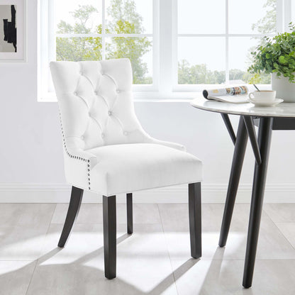 Modway - Regent Tufted Fabric Dining Chair by Modway  Bar and Dining Dining Chairs White - EEI-2223-WHI