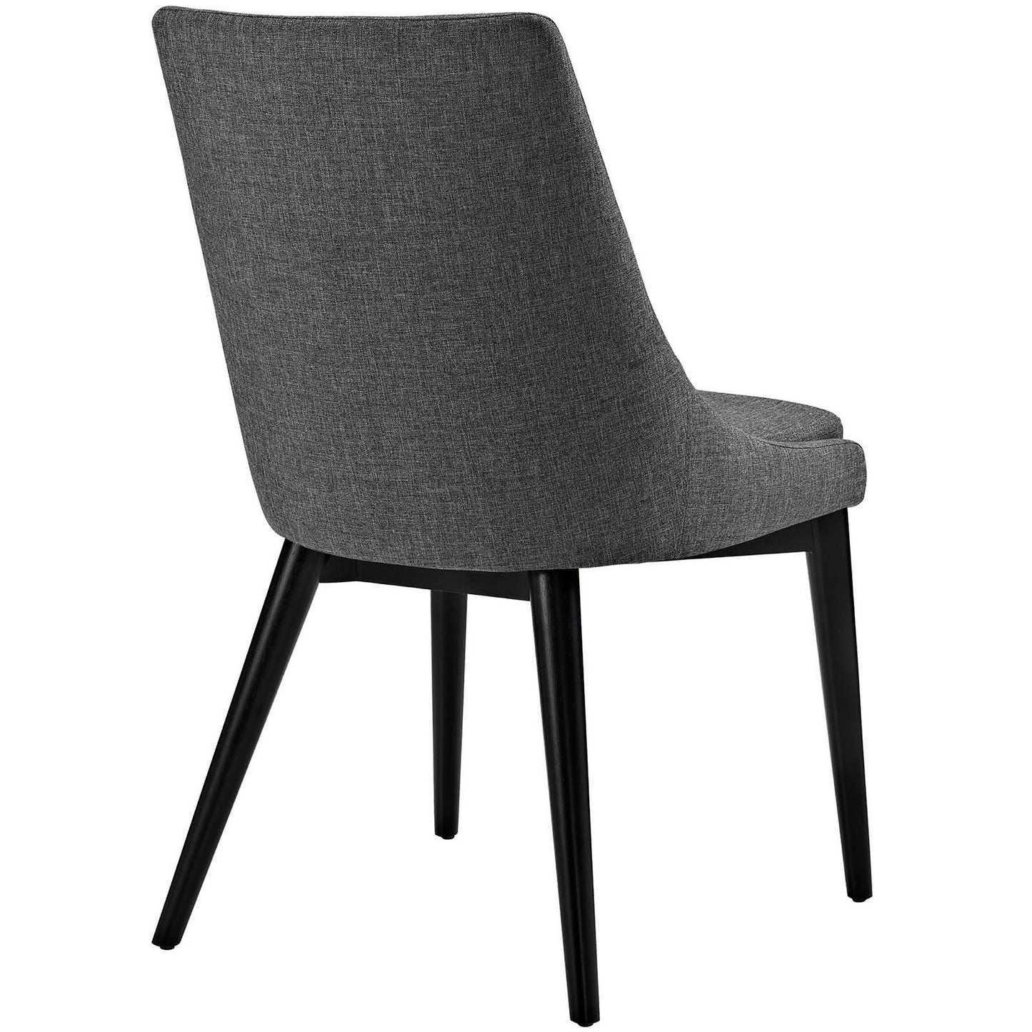 Modway - Viscount Fabric Dining Chair by Modway  Bar and Dining Dining Chairs Gray - EEI-2227-GRY