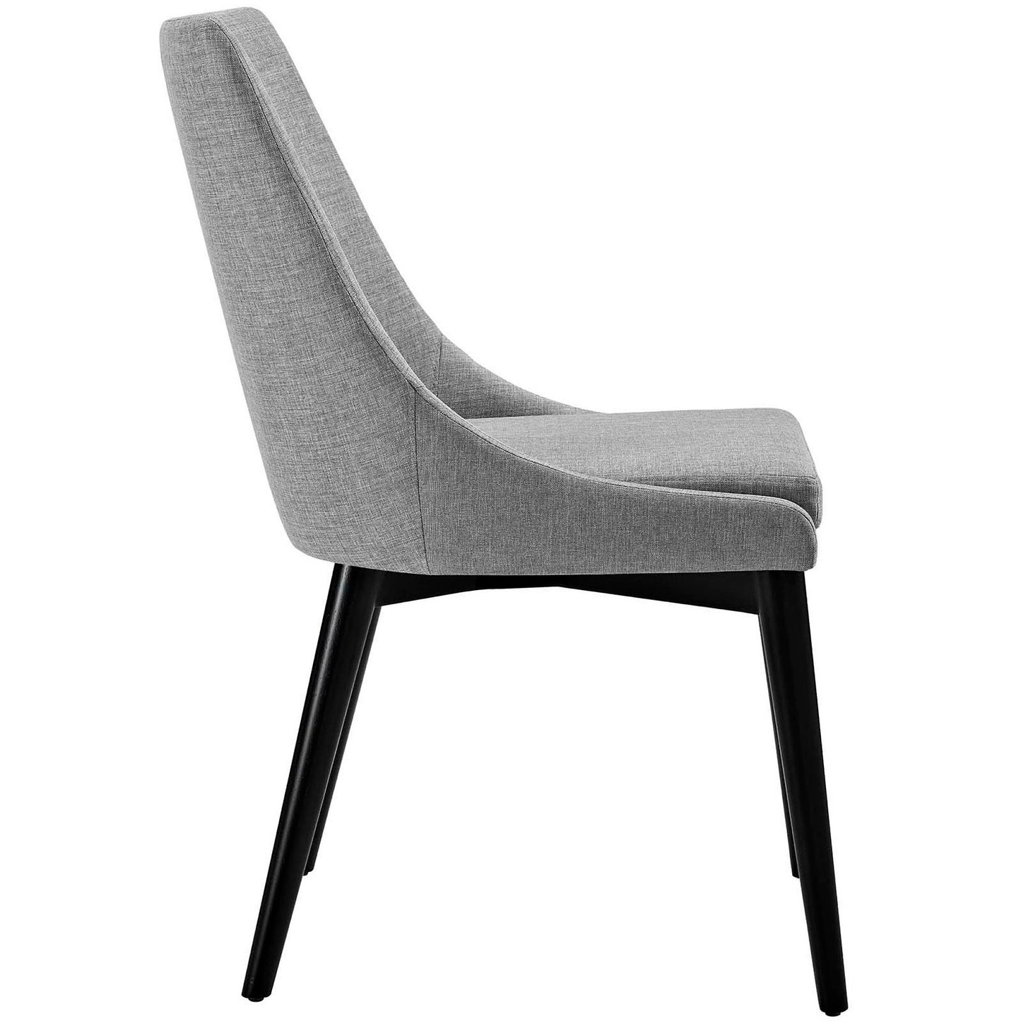 Modway - Viscount Fabric Dining Chair by Modway  Bar and Dining Dining Chairs Gray - EEI-2227-LGR
