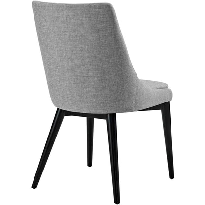 Modway - Viscount Fabric Dining Chair by Modway  Bar and Dining Dining Chairs Gray - EEI-2227-LGR