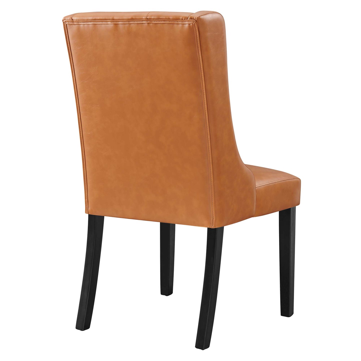 Modway - Baronet Button Tufted Vegan Leather Dining Chair by Modway  Bar and Dining Dining Chairs Brown - EEI-2234-TAN
