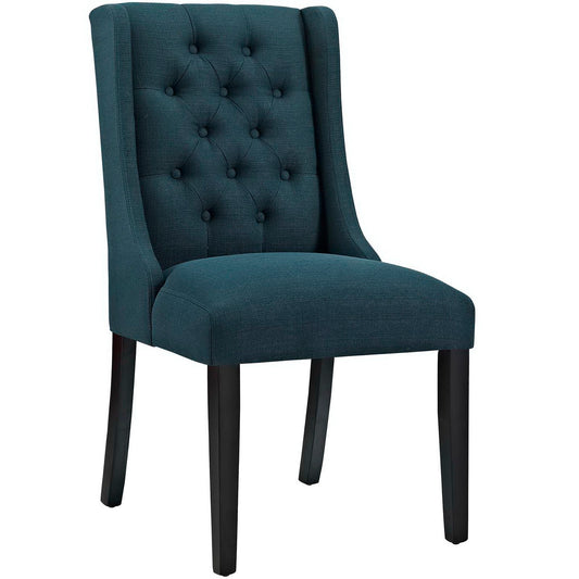 Modway Outlet Baronet Button Tufted Fabric Dining Chair by Modway  Bar and Dining Furniture Azure - EEI-2235-AZU