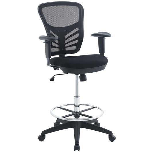 Modway - Articulate Drafting Chair by Modway  Office Furniture Office Chairs Black - EEI-2289-BLK