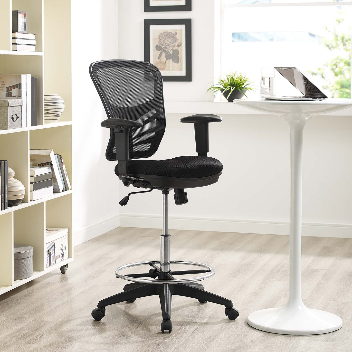 Modway - Articulate Drafting Chair by Modway  Office Furniture Office Chairs Black - EEI-2289-BLK