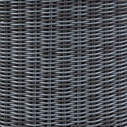 Modway Outlet Summon 4 Piece Outdoor Patio Sunbrella? Dining Set by Modway  Outdoor Furniture Furniture Canvas Gray - EEI-2314-GRY-GRY-SET