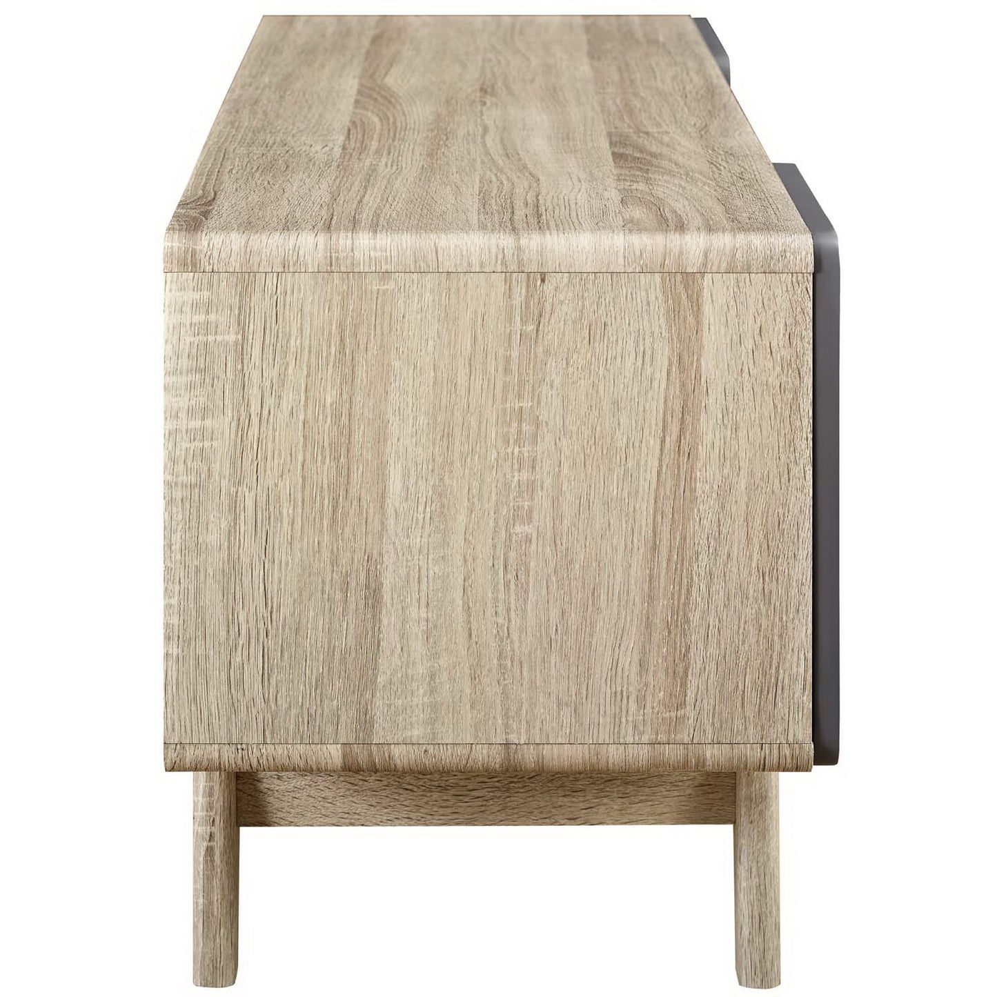 Modway Outlet Tread 47" TV Stand by Modway  Living Room Furniture Natural Gray - EEI-2532-NAT-GRY