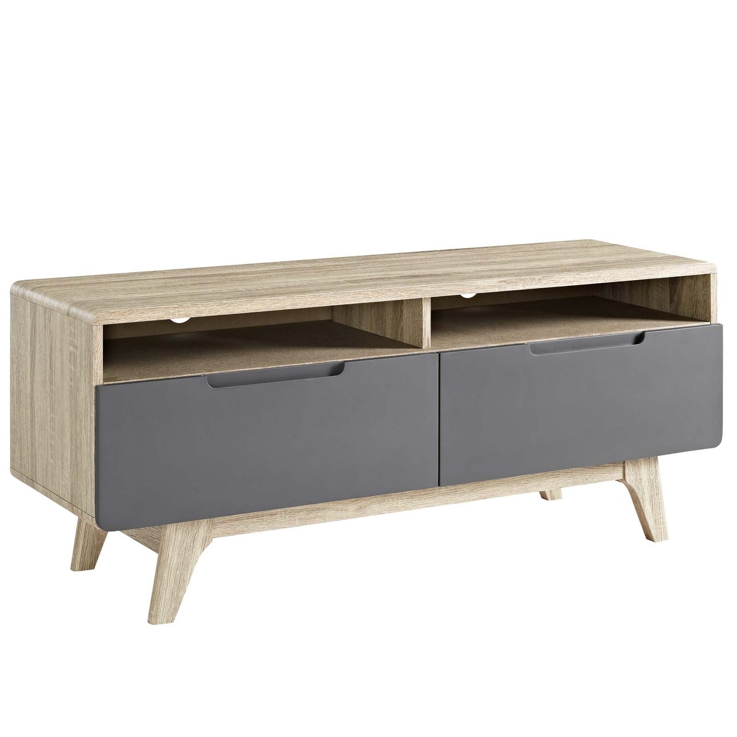 Modway Outlet Origin 47" TV Stand by Modway  Living Room Furniture Natural Gray - EEI-2533-NAT-GRY