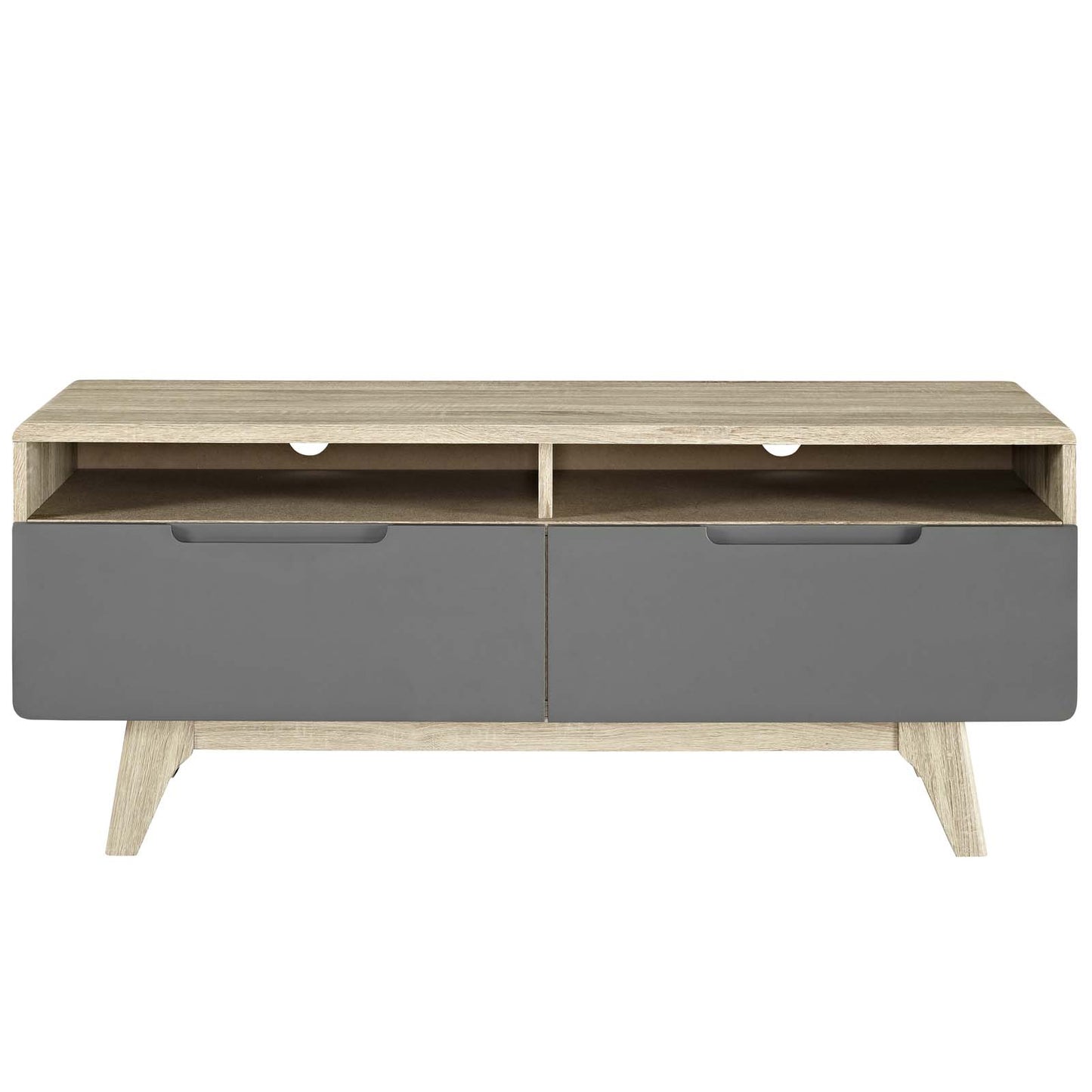 Modway Outlet Origin 47" TV Stand by Modway  Living Room Furniture Natural Gray - EEI-2533-NAT-GRY