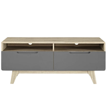 Modway Outlet Origin 47" TV Stand by Modway  Living Room Furniture Natural Gray - EEI-2533-NAT-GRY