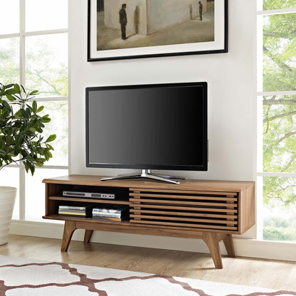 Modway - Render 48? TV Stand by Modway  Living Room Decor Brown - EEI-2539-WAL
