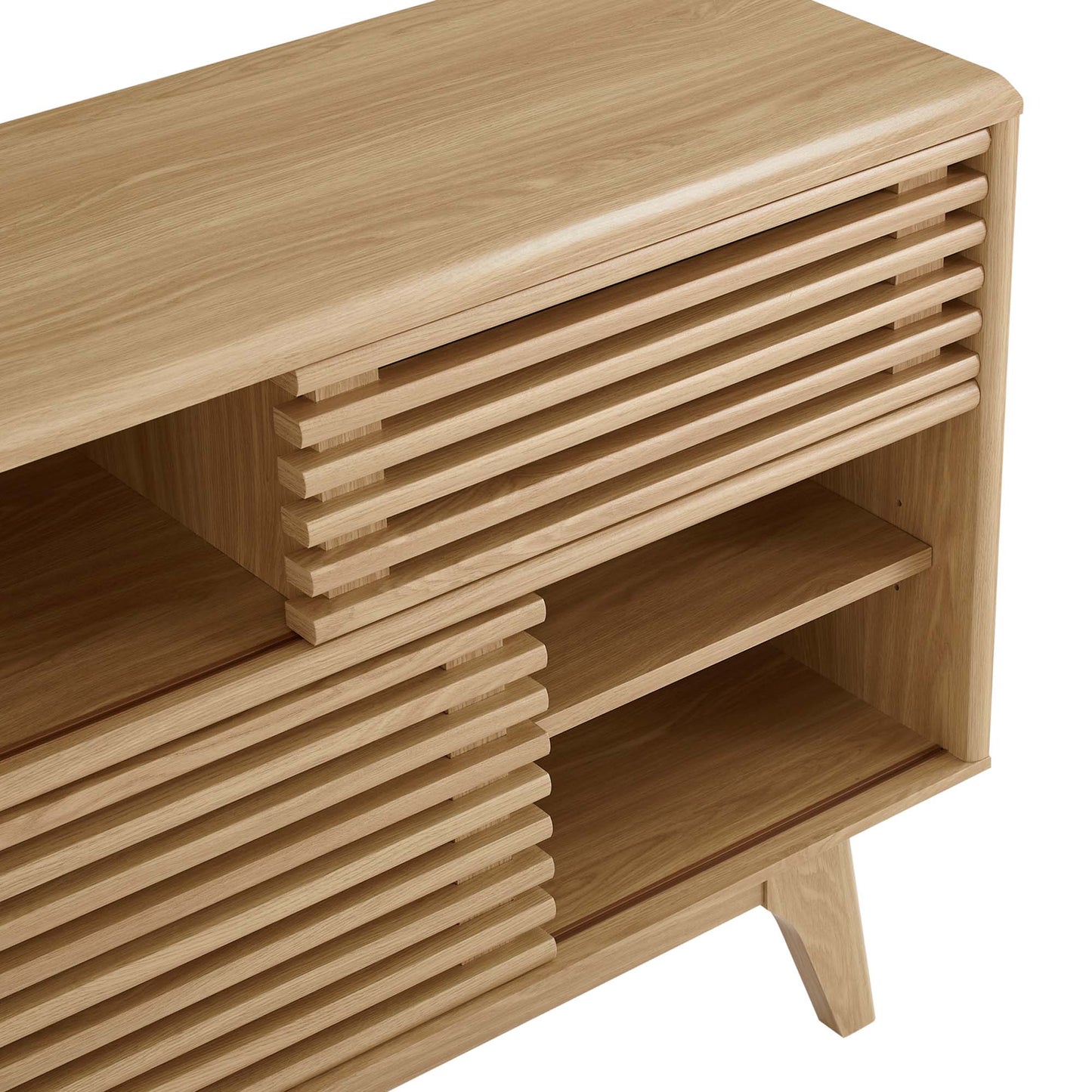 Modway - Render Display Stand by Modway  Living Room Decor Brown - EEI-2542-OAK