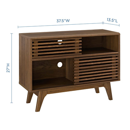 Modway - Render Display Stand by Modway  Living Room Decor Brown - EEI-2542-WAL