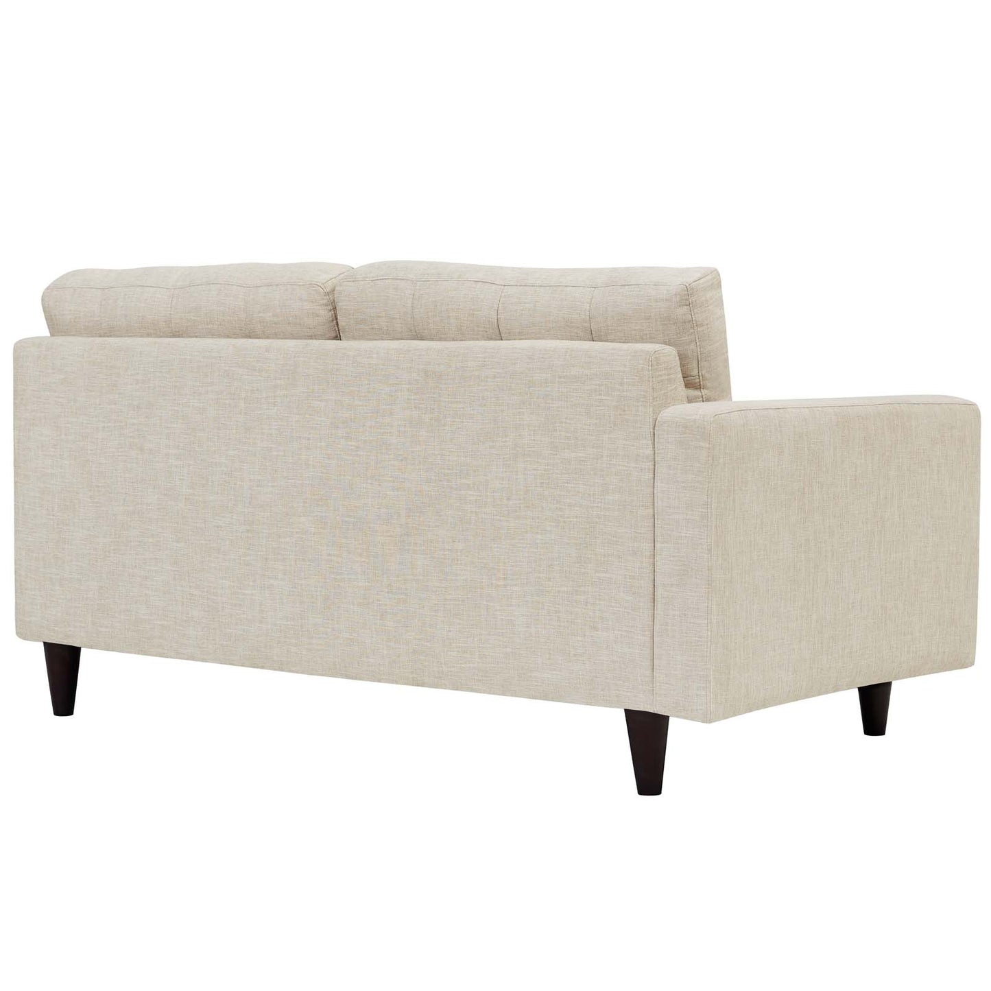 Modway Outlet Empress Left-Facing Upholstered Fabric Loveseat by Modway  Living Room Furniture Beige - EEI-2589-BEI