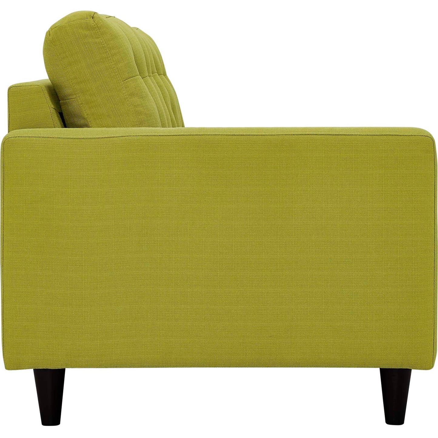 Modway Outlet Empress Left-Facing Upholstered Fabric Loveseat by Modway  Living Room Furniture Wheatgrass - EEI-2589-WHE
