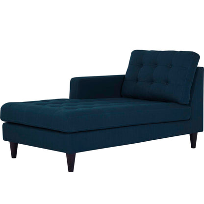 Modway Outlet Empress Left-Arm Upholstered Fabric Chaise by Modway  Living Room Furniture Azure - EEI-2596-AZU