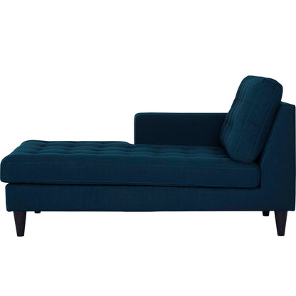 Modway Outlet Empress Left-Arm Upholstered Fabric Chaise by Modway  Living Room Furniture Azure - EEI-2596-AZU