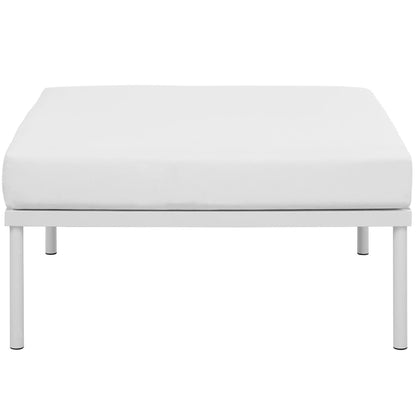 Modway Outlet Harmony Outdoor Patio Aluminum Ottoman by Modway  Outdoor Furniture Furniture White White - EEI-2609-WHI-WHI