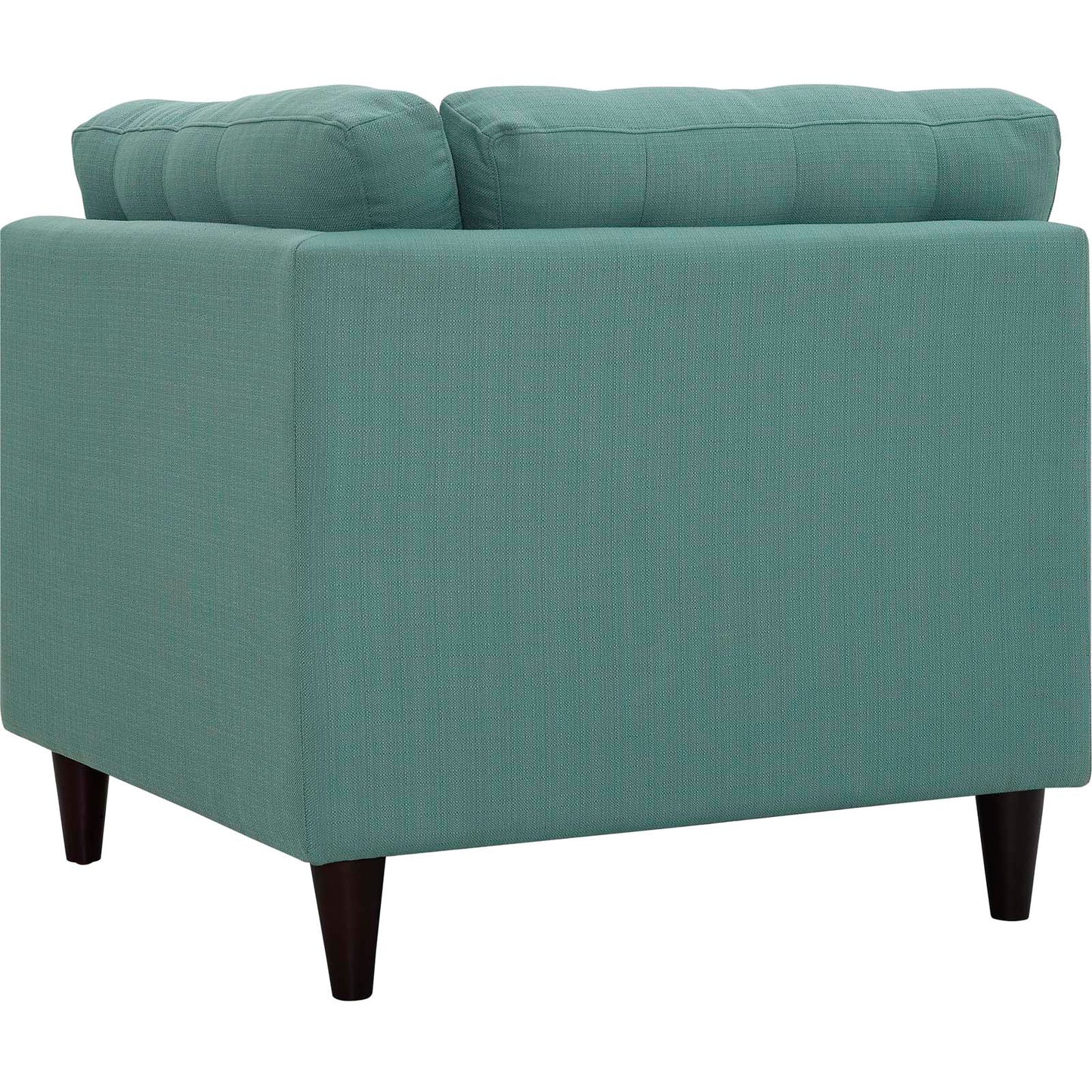 Modway Outlet Empress Upholstered Fabric Corner Sofa by Modway  Living Room Furniture Laguna - EEI-2610-LAG