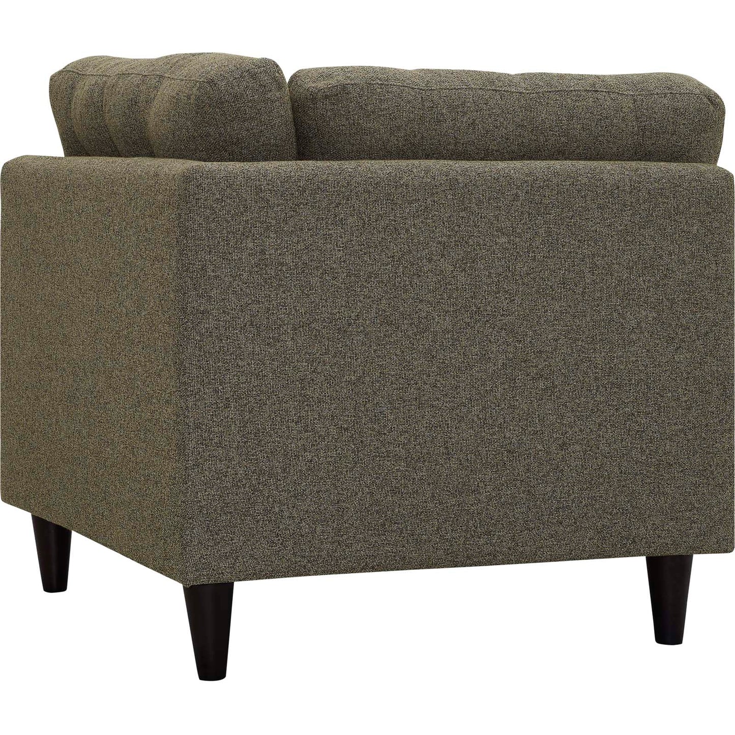 Modway Outlet Empress Upholstered Fabric Corner Sofa by Modway  Living Room Furniture Oatmeal - EEI-2610-OAT