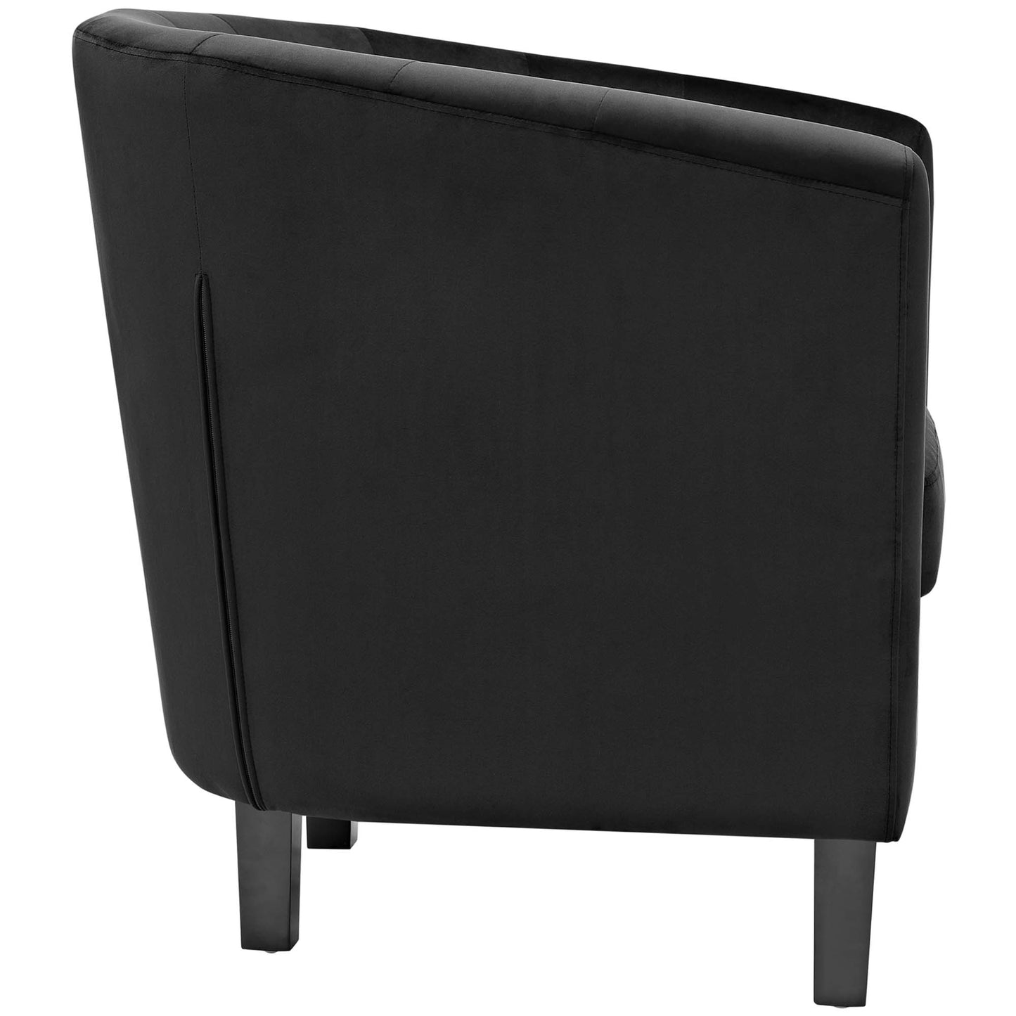 Modway - Prospect Performance Velvet Armchair by Modway  Living Room Sofas and Armchairs Black - EEI-2613-BLK