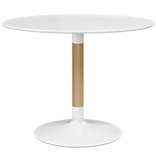 Modway - Whirl Round Dining Table by Modway  Bar and Dining Bar and Dining Tables White - EEI-2666-WHI-SET