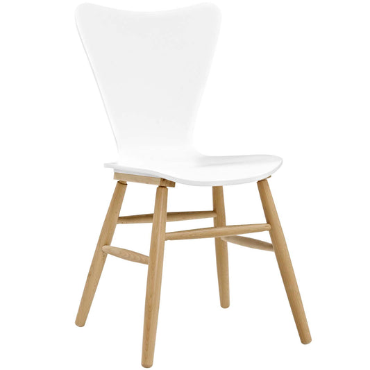 Modway Outlet Cascade Wood Dining Chair by Modway  Bar and Dining Furniture White - EEI-2672-WHI