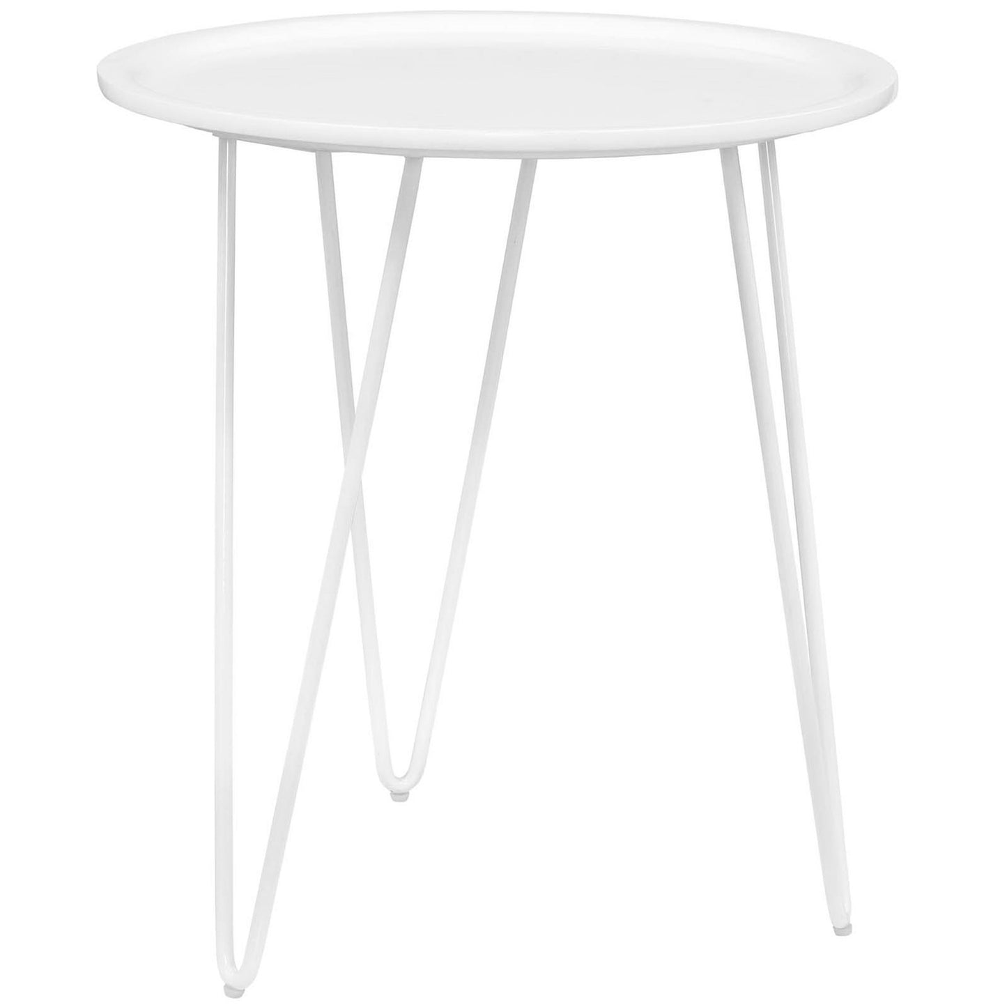 Modway Outlet Digress Side Table by Modway  Living Room Furniture White - EEI-2677-WHI