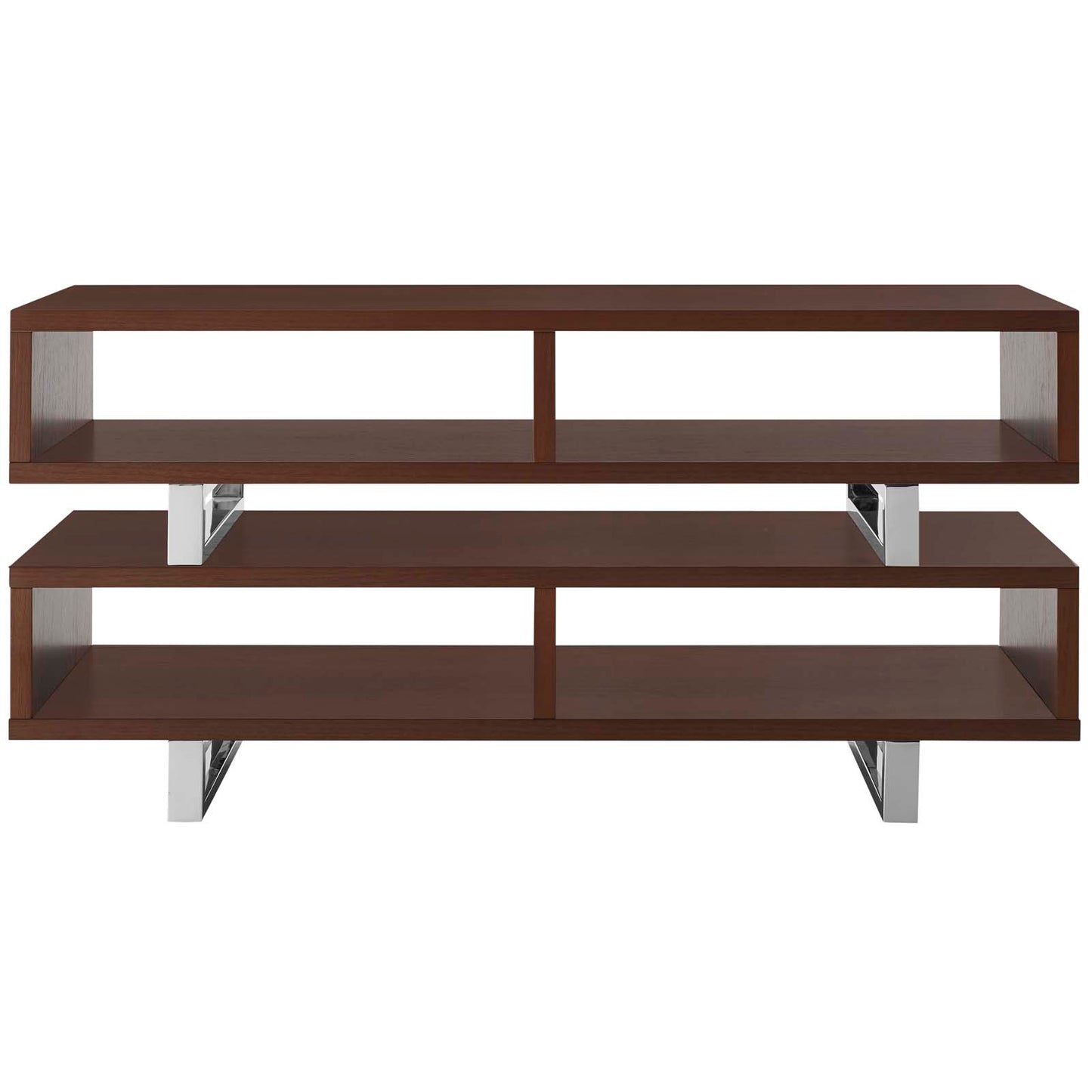 Modway Outlet Amble 47? TV Stand by Modway  Living Room Furniture Walnut - EEI-2679-WAL