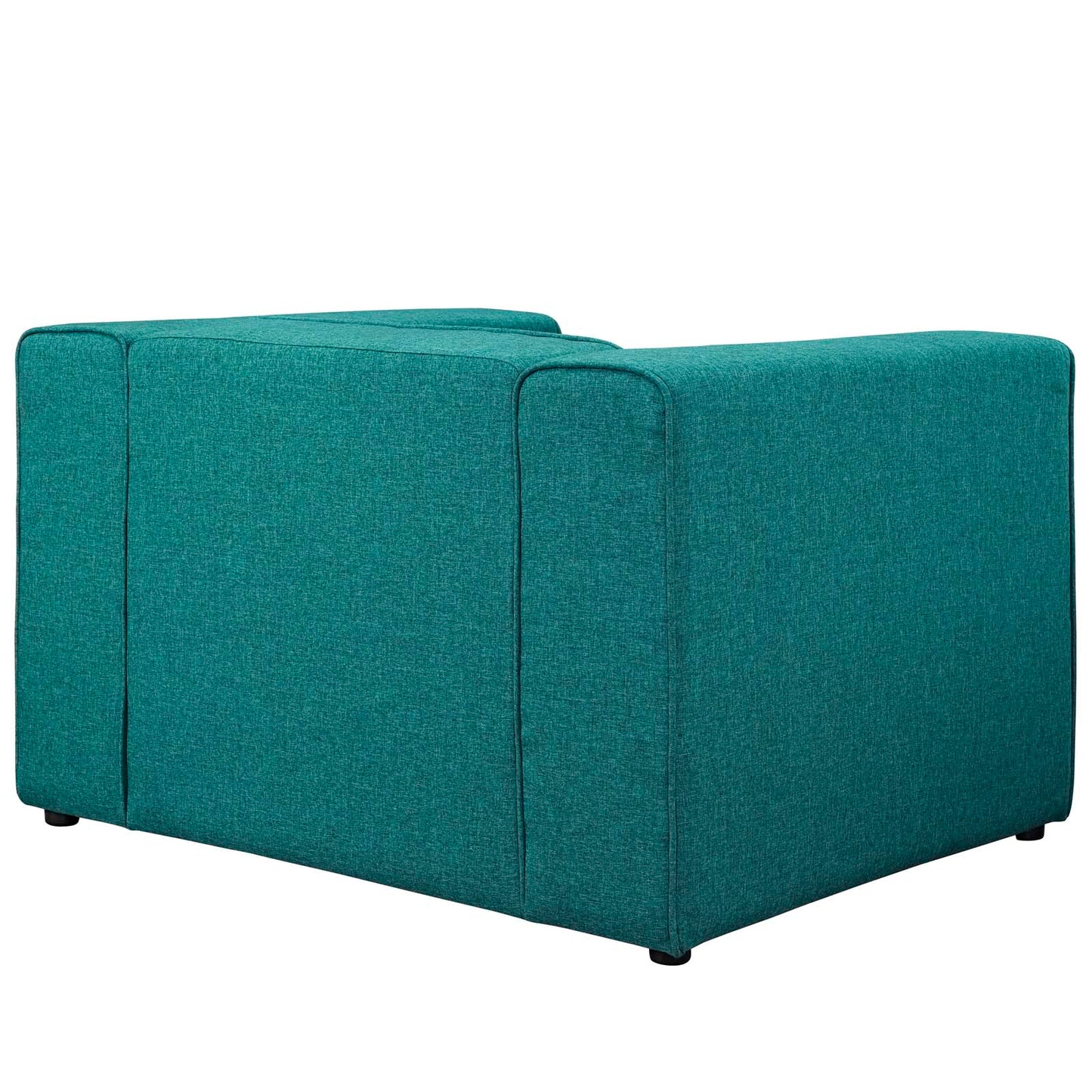 Modway Outlet Mingle Upholstered Fabric Armchair by Modway  Living Room Furniture Teal - EEI-2718-TEA