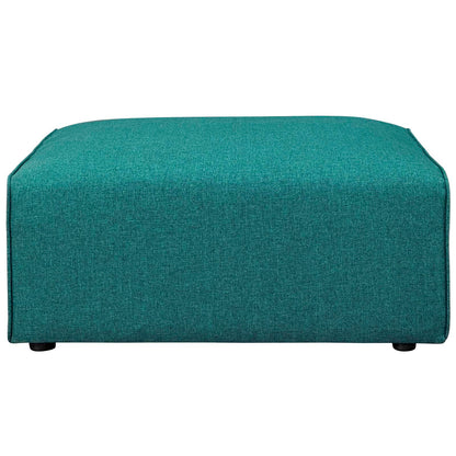 Modway Outlet Mingle Fabric Ottoman by Modway  Living Room Furniture Teal - EEI-2726-TEA