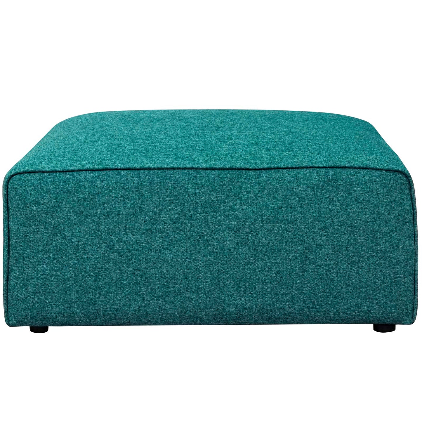 Modway Outlet Mingle Fabric Ottoman by Modway  Living Room Furniture Teal - EEI-2726-TEA