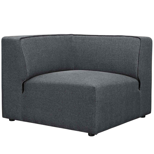 Modway Outlet Mingle Corner Sofa by Modway  Living Room Furniture Gray - EEI-2728-GRY