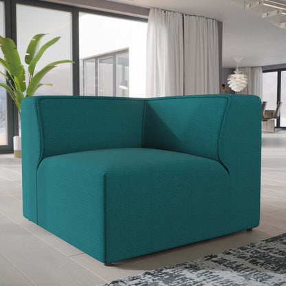 Modway Outlet Mingle Corner Sofa by Modway  Living Room Furniture Teal - EEI-2728-TEA