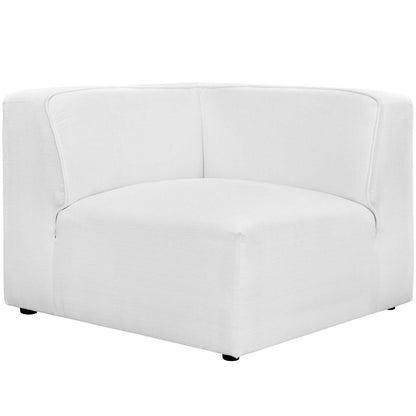 Modway Outlet Mingle Corner Sofa by Modway  Living Room Furniture White - EEI-2728-WHI