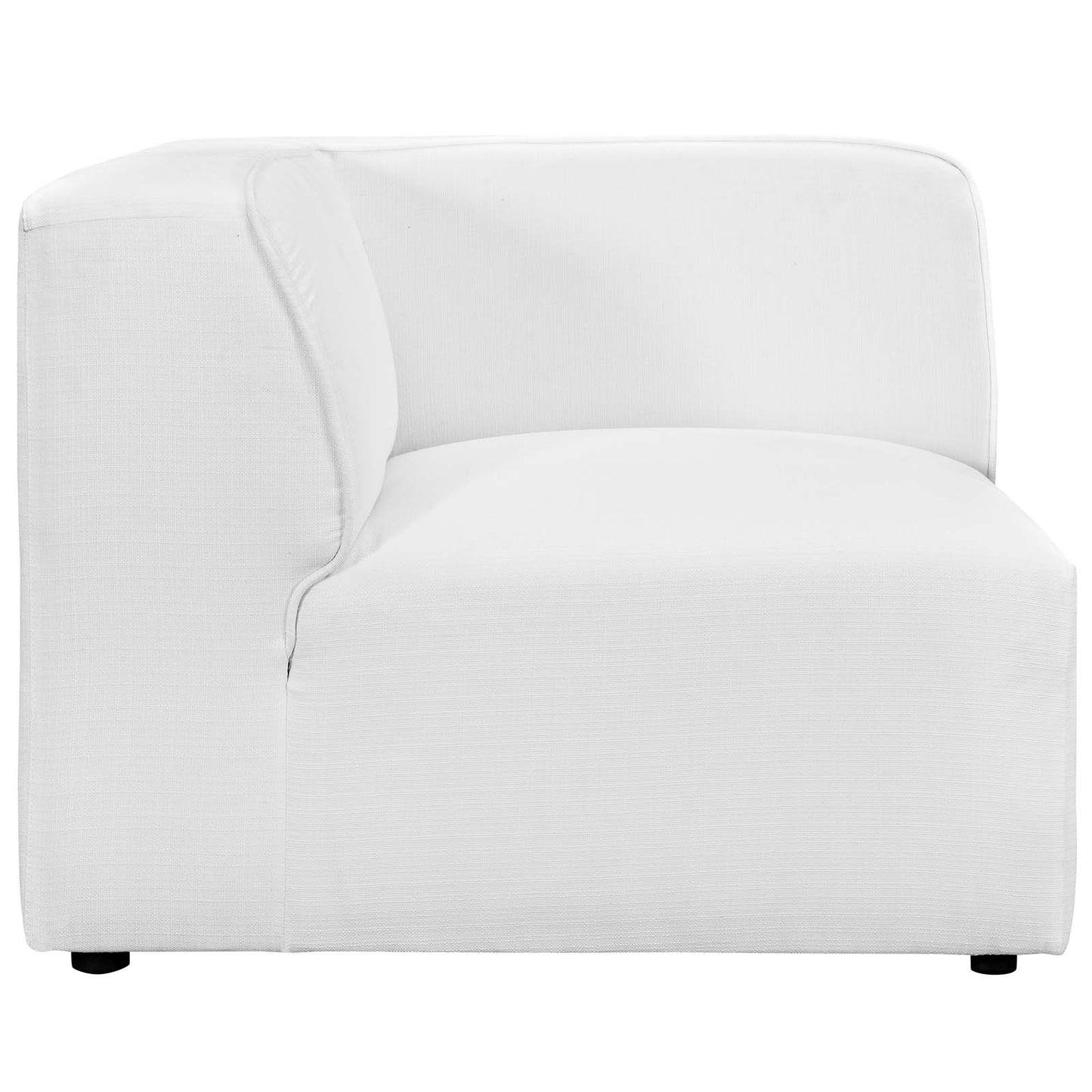 Modway Outlet Mingle Corner Sofa by Modway  Living Room Furniture White - EEI-2728-WHI