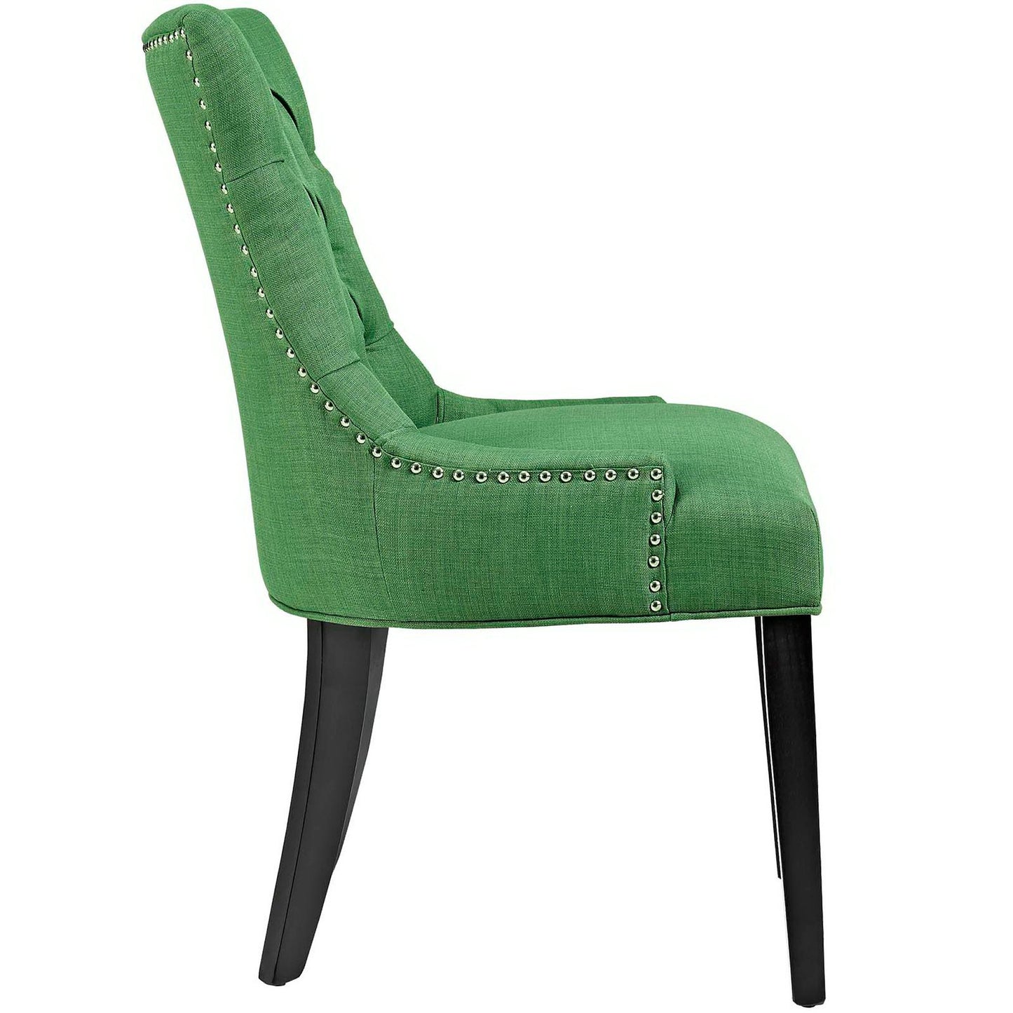 Modway Outlet Regent Fabric Dining Side Chair Set of 2 by Modway  Bar and Dining Furniture Green - EEI-2743-GRN-SET