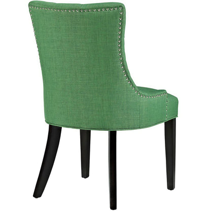Modway Outlet Regent Fabric Dining Side Chair Set of 2 by Modway  Bar and Dining Furniture Green - EEI-2743-GRN-SET
