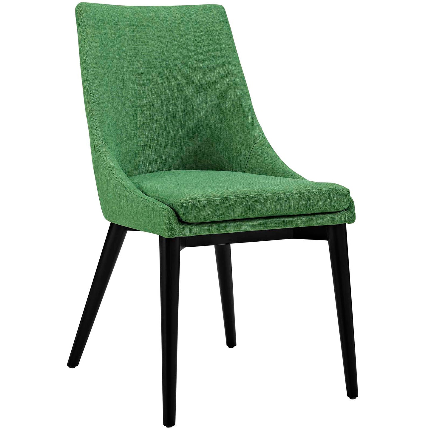 Modway Outlet Viscount Fabric Dining Side Chair Set of 2 by Modway  Bar and Dining Furniture Kelly Green - EEI-2745-GRN-SET