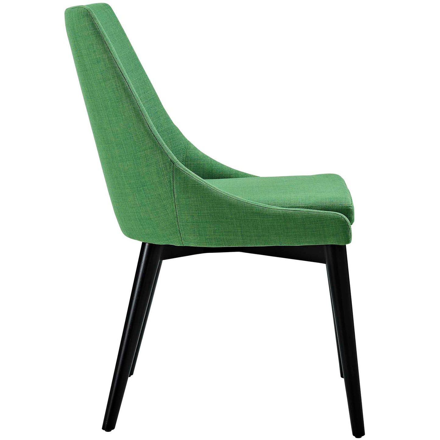 Modway Outlet Viscount Fabric Dining Side Chair Set of 2 by Modway  Bar and Dining Furniture Kelly Green - EEI-2745-GRN-SET