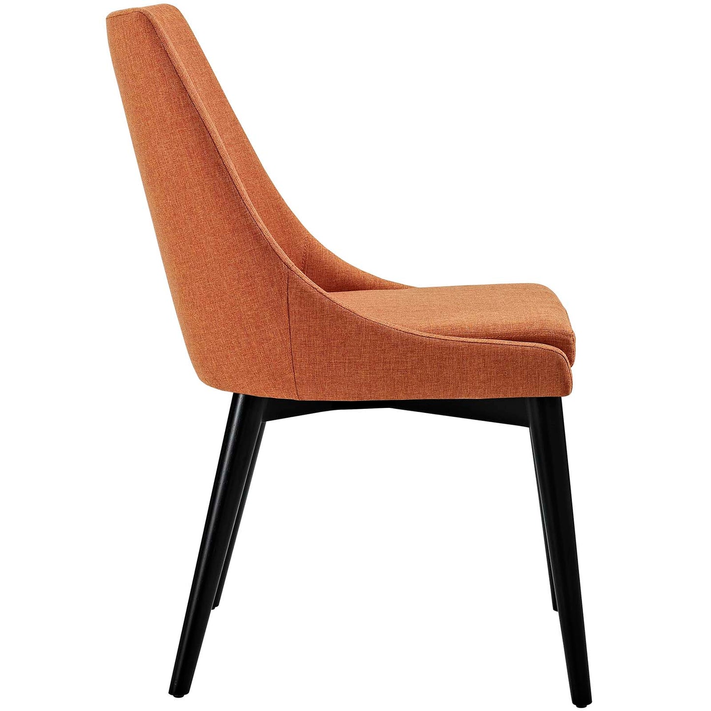 Modway Outlet Viscount Fabric Dining Side Chair Set of 2 by Modway  Bar and Dining Furniture Orange - EEI-2745-ORA-SET
