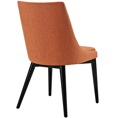 Modway Outlet Viscount Fabric Dining Side Chair Set of 2 by Modway  Bar and Dining Furniture Orange - EEI-2745-ORA-SET
