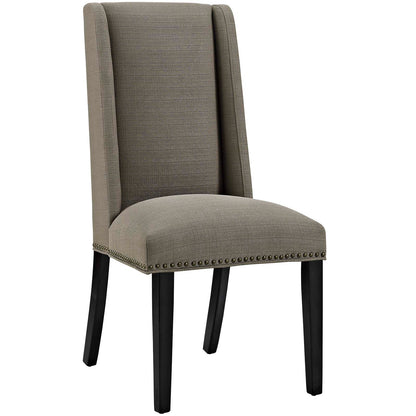 Modway Outlet Baron Fabric Dining Chair Set of 2 by Modway  Bar and Dining Furniture Granite - EEI-2748-GRA-SET