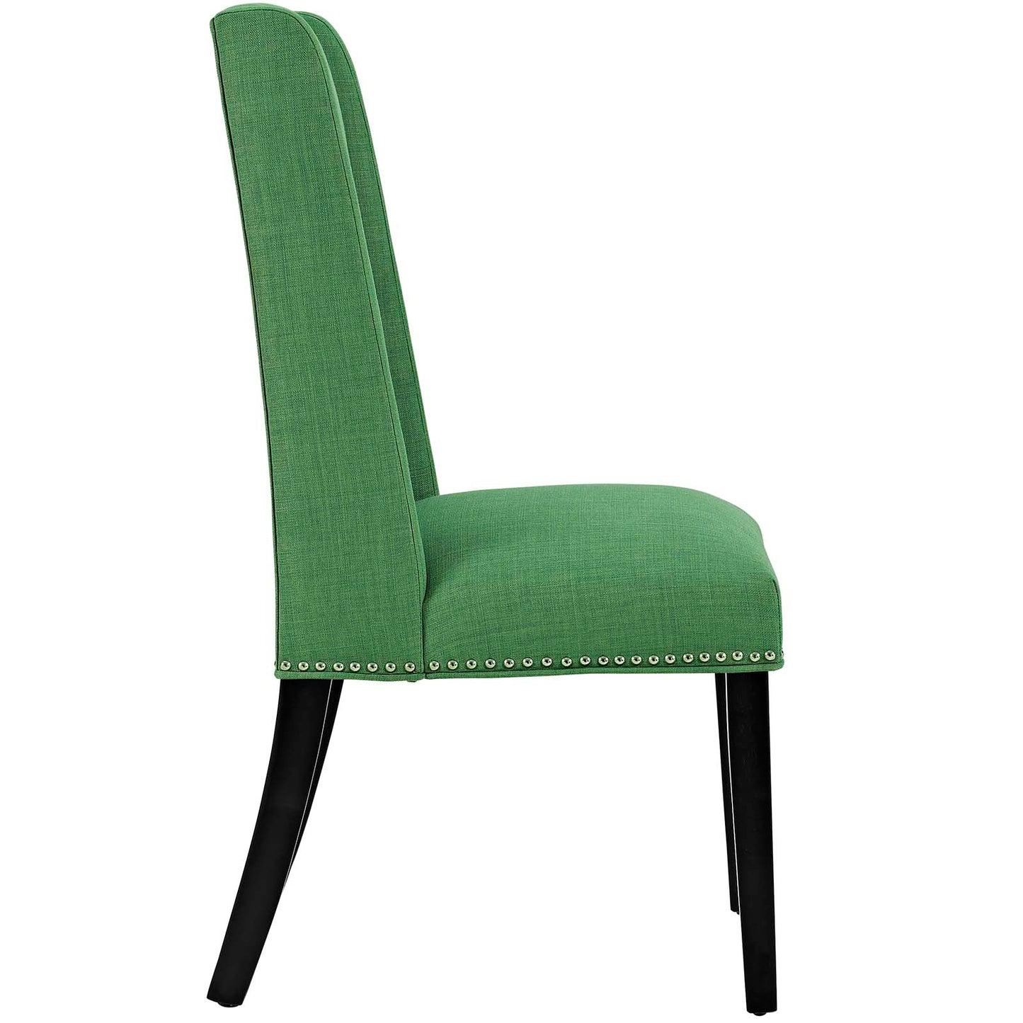Modway Outlet Baron Fabric Dining Chair Set of 2 by Modway  Bar and Dining Furniture Green - EEI-2748-GRN-SET