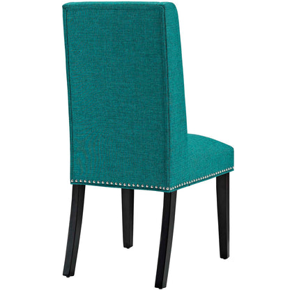 Modway Outlet Baron Fabric Dining Chair Set of 2 by Modway  Bar and Dining Furniture Teal - EEI-2748-TEA-SET